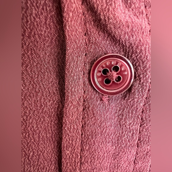 Washed silk slim Signature shirt, designed by Kate Moss for Equipment A/W16 - Picture 3 of 8